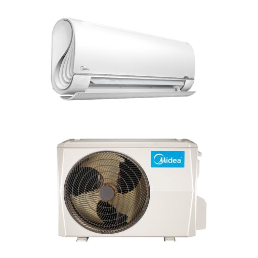 MIDEA BREEZELESS OLDALFALI SPLIT 2,5 KW SZET